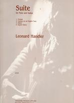 LEONARD HANDLER - SUITE for Flute and Guitar, Verzenden, Gebruikt, Les of Cursus, Klassiek