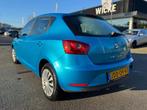 Seat IBIZA 1.2 TSI 5 deurs Airco APK Cruise control 2016, Voorwielaandrijving, Stof, Gebruikt, Blauw