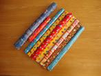 Vintage diverse rollen Sinterklaaspapier, Diversen, Sinterklaas, Ophalen, Zo goed als nieuw