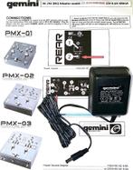 Gemini PMX CT-41V1500500A 15V 0.5A 7.5W AC ~ AC Adapter UK, Muziek en Instrumenten, Ophalen of Verzenden, Nieuw, Apparatuur