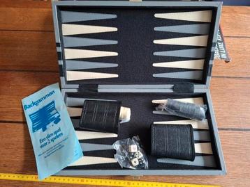 Backgammon / Tric Trac - koffer ongebruikt vintage beschikbaar voor biedingen