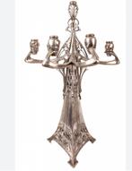 Art Nouveau  Kandelaar wmf gevraagd, Antiek en Kunst, Ophalen, Zilver