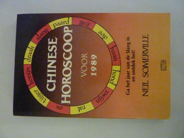 Neil Somerville - Chinese horoscoop voor 1989, Boeken, Ophalen of Verzenden, Zo goed als nieuw
