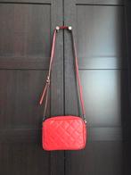 Bien Bleu handtas schoudertas doorgestikt pu leer rood nieuw, Ophalen of Verzenden, Nieuw, Rood, Handtas