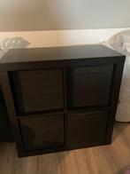 Ikea kallax vakkenkast incl 4 bakken, Ophalen, 50 tot 100 cm, Zo goed als nieuw, Minder dan 100 cm