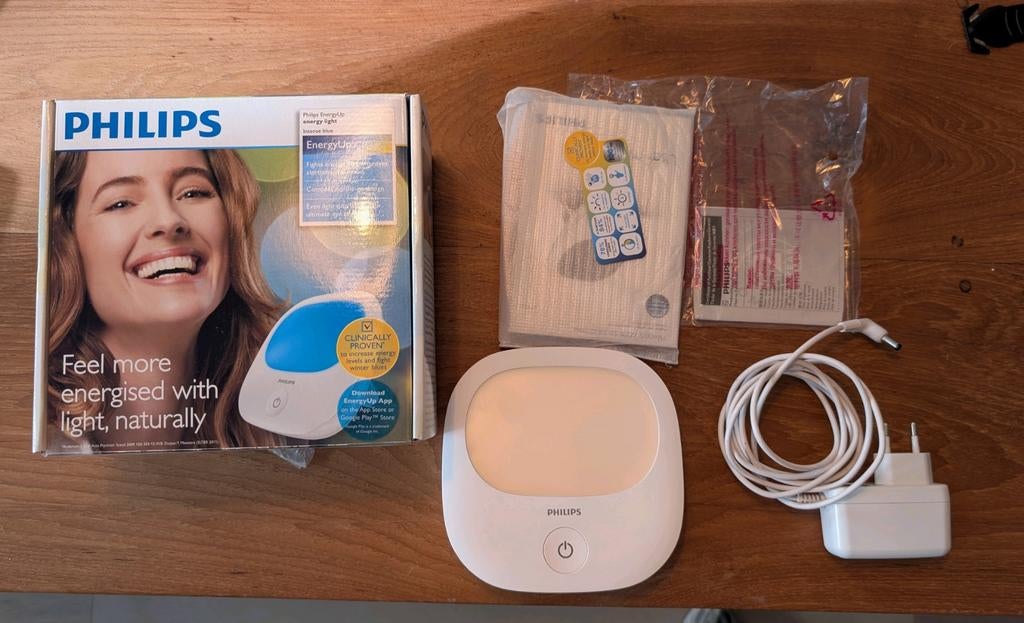 Philips EnergyUp HF3420 Lichttherapie Lamp, Witgoed en Apparatuur, Persoonlijke-verzorgingsapparatuur, Gebruikt, Overige typen