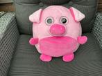 Nieuw zgan roze pluche varken kussen of knuffel 30cm, Ophalen, Nieuw, Overige typen