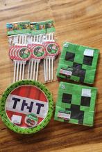 Minecraft verjaardagset, Ophalen of Verzenden, Nieuw, Wanddecoratie