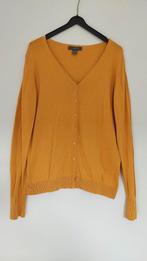 Oker geel vest maat M lange mouwen Primark knopen herfst, Maat 38/40 (M), Primark, Geel, Ophalen of Verzenden