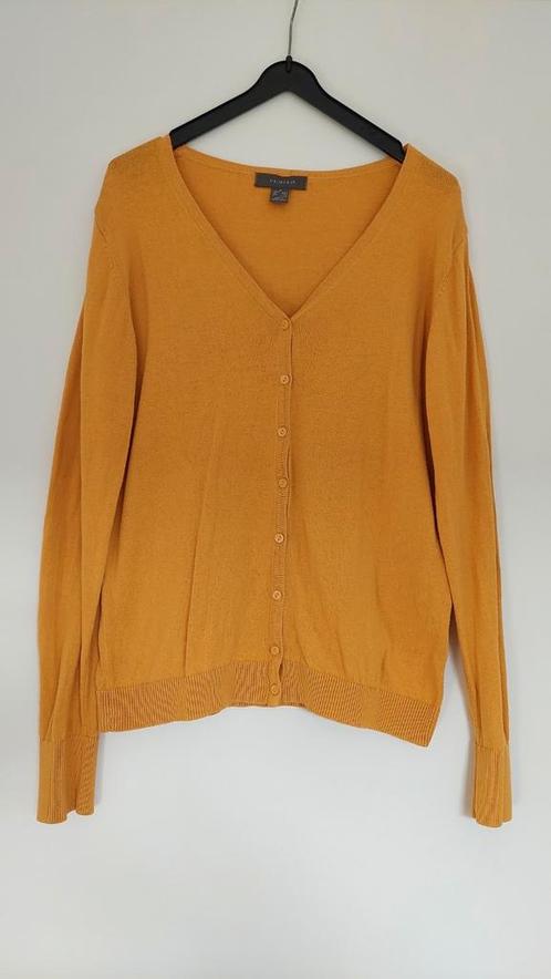 Oker geel vest maat M lange mouwen Primark knopen herfst, Kleding | Dames, Truien en Vesten, Zo goed als nieuw, Maat 38/40 (M)