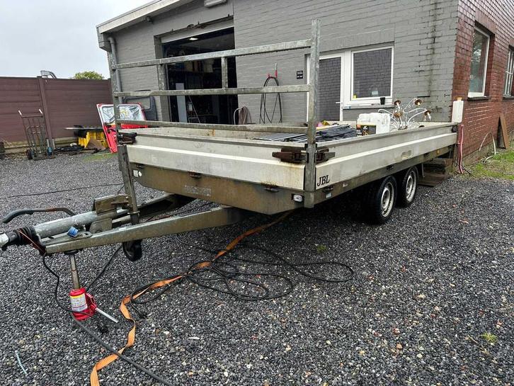 Hapert AL3001 Plateau Aanhangwagen, Auto diversen, Aanhangers en Bagagewagens, Gebruikt