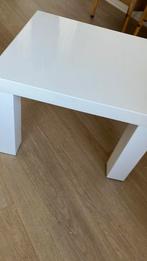 3 x wit 2 x hout lage tafeltjes, Ophalen, Vierkant, 50 tot 100 cm, Zo goed als nieuw