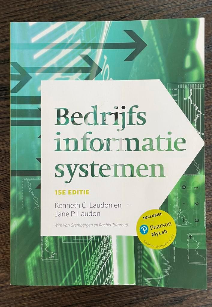 Kenneth C. Laudon - Bedrijfsinformatiesystemen, Boeken, Studieboeken en Cursussen, Zo goed als nieuw, Overige niveaus, Ophalen of Verzenden