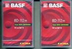 2X BASF DATA CARTRIDGE 8D-112m 8mm EXTRA NIEUW GESEALD, Basf, Herschrijfbaar, Overige typen, Nieuw