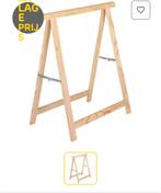 2x Schraag – Massief dennenhout – Zware scharnieren max 80, Doe-het-zelf en Verbouw, Steigers, Ophalen of Verzenden, Zo goed als nieuw