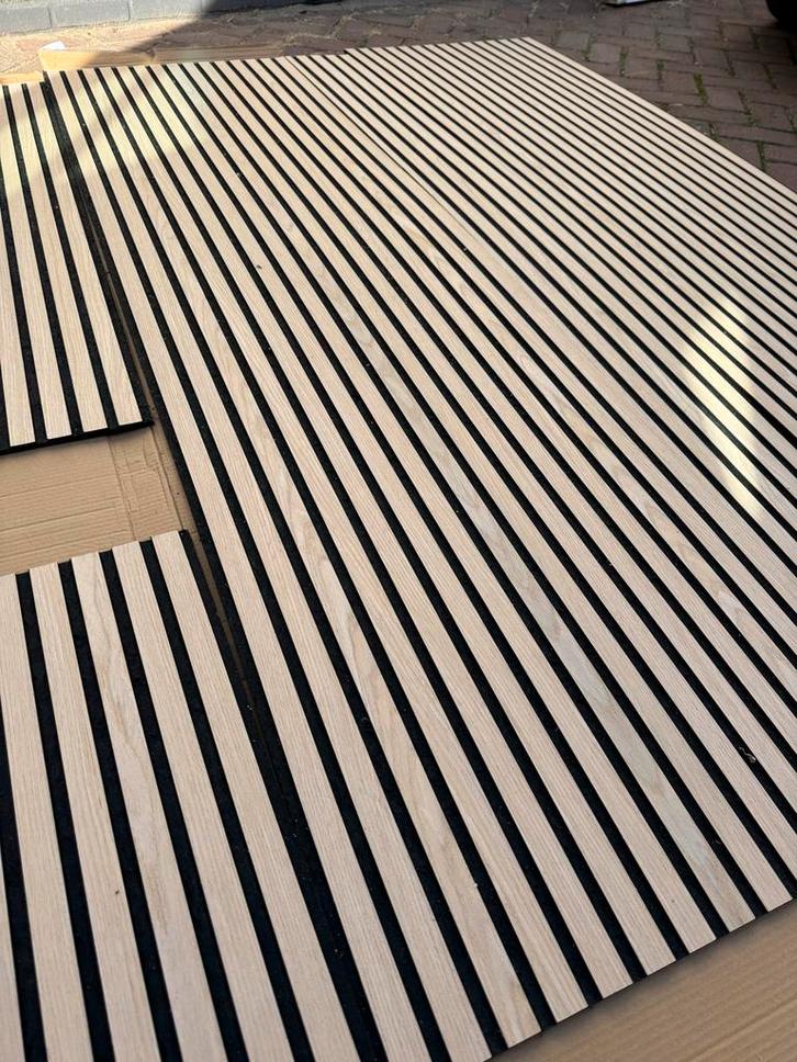 Plafondpanelen Light Oak 9mm - Zelfbouw Camper, Doe-het-zelf en Verbouw, Platen en Panelen, Nieuw, Hout, Minder dan 20 mm, Ophalen