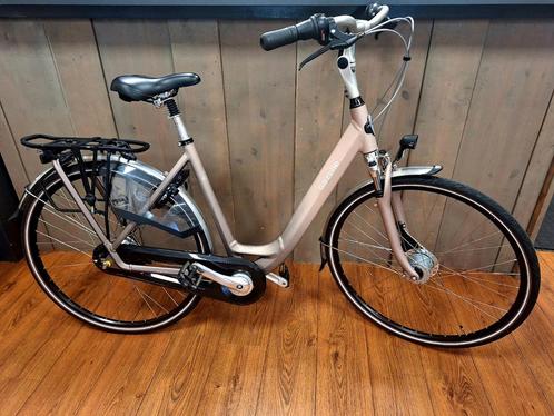 Herplaatst: Gazelle Orange damesfiets 54 cm 7 versnellingen, Fietsen en Brommers, Fietsen | Dames | Damesfietsen, Zo goed als nieuw