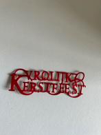 Snijmal tekst Vrolijk Kerstfeest, Ophalen of Verzenden, Nieuw, Overige thema's, Pons of Mal