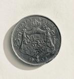 Belgische 20 Frank 1932, Verzenden, Zilver, Losse munt