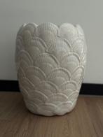 Nieuwe Rivièra Maison Schelpen Vaas - Gebroken Wit, Wit, Aardewerk of Porselein, Nieuw, Ophalen of Verzenden