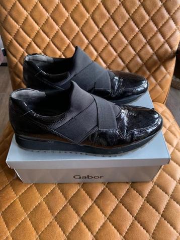 Gabor sneakers/comfortschoenen zwart lak maat 8+ beschikbaar voor biedingen