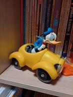 Donald Duck Gele Auto, Ophalen of Verzenden, Donald Duck, Beeldje of Figuurtje
