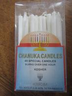 Chanoeka Chanuka Menorah kaarsen (Kosher) wit  30 stuks, Huis en Inrichting, Woonaccessoires | Kandelaars en Kaarsen, Overige materialen