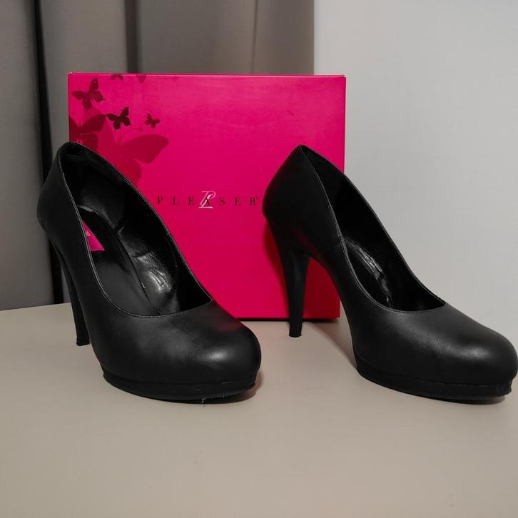 Pleaser Pumps, Kleding | Dames, Schoenen, Zo goed als nieuw, Pumps, Zwart, Ophalen of Verzenden