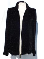 Apart zwart jasje, kraaltjes. Mt S Merk Zara Trafaluc, ., Zwart, Ophalen of Verzenden, Zo goed als nieuw