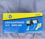 Nieuwe 12V Elektrische Lier - 900kg, Doe-het-zelf en Verbouw, Lieren en Takels, Ophalen of Verzenden, Nieuw, Elektrisch