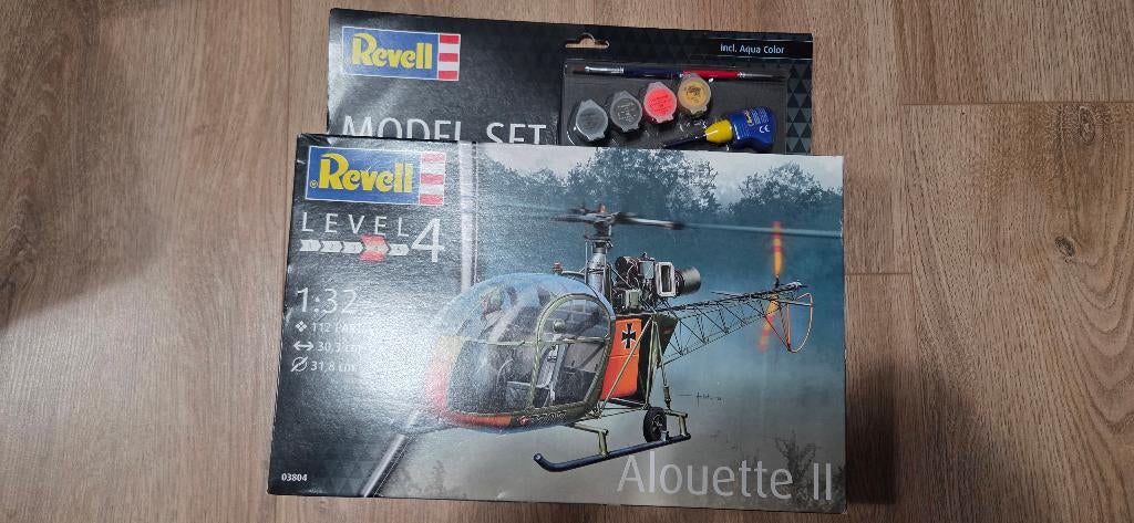 Nieuw Revell 1:32 Allouette 2 Bouwpakket, Nieuw, Ophalen of Verzenden, Groter dan 1:72, Revell
