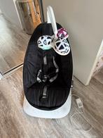 4Moms MamaRoo 5 Classic - Zwart, Zo Goed Als Nieuw!, Schommelstoel, Ophalen, Overige merken, Met gordel(s) of riempje(s)