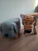 Leuke kinderkamer krukjes - hond en tijger, Kinderen en Baby's, Ophalen, Zo goed als nieuw, Overige typen