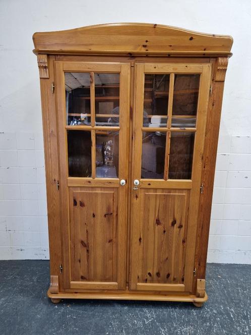 Massief grenen kledingkast buffetkast linnenkast commode, Huis en Inrichting, Kasten | Kledingkasten, Gebruikt, 150 tot 200 cm