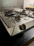 SMEG gaskookplaat RVS, Witgoed en Apparatuur, Kookplaten, Ophalen, Gebruikt, 4 kookzones, Inbouw
