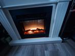 Elektrische haard met schouw, Ophalen, Zo goed als nieuw, Vrijstaande haard, Elektrische haard
