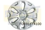 Ford Fiesta Wieldoppen set 14'' (set 4 stuks) zilver Origine, Auto diversen, Wieldoppen, -, Verzenden, -, Nieuw