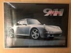 Porsche 911 Turbo Poster - Verkerke, Antiek en Kunst, Ophalen of Verzenden