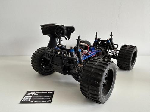 Himoto 1/10 rc auto 2,4ghz, Hobby en Vrije tijd, Modelbouw | Radiografisch | Auto's, Gebruikt, Auto offroad, Elektro, Schaal 1:10