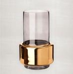 Pols Potten De Lobby Smoke Vaas Gold M, Overige kleuren, Ophalen of Verzenden, Minder dan 50 cm, Glas