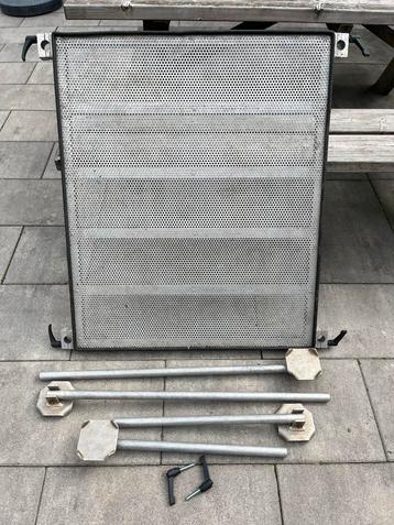 Aluminium Vis Plateau 75x90cm beschikbaar voor biedingen