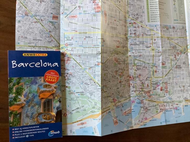 Barcelona Spanje, Boeken, Reisgidsen, Reisgids of -boek, Europa, ANWB, Ophalen of Verzenden