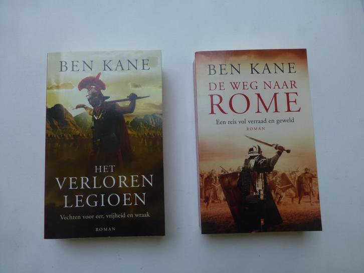 Ben Kane 2 x : De weg naar Rome. Het verloren legioen, Boeken, Historische romans, Zo goed als nieuw, Ophalen of Verzenden