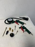Te Koop : Parkside Compressor Perslucht Set Nieuw, Doe-het-zelf en Verbouw, Compressors, Minder dan 25 liter, Ophalen of Verzenden