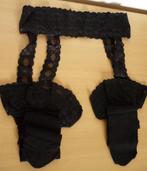 Zwarte zelfhoudende jarretelhouder panty kousen in één stuk, Ophalen of Verzenden, Nieuw, Zwart, Panty