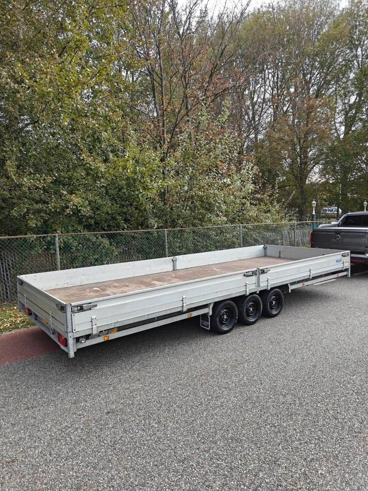 Hulco Medax 3 plateau aanhanger, Auto diversen, Aanhangers en Bagagewagens, Gebruikt, Ophalen of Verzenden