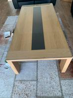 Salon tafel licht eiken, Huis en Inrichting, Tafels | Salontafels, 100 tot 150 cm, Zo goed als nieuw, Minder dan 50 cm, Rechthoekig