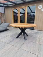 Mangohout eettafel, Huis en Inrichting, Tafels | Eettafels, Ophalen, 50 tot 100 cm, Zo goed als nieuw, Vijf personen of meer