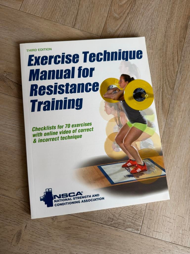 Exercise Technique Manual for Resistance Training, Ophalen of Verzenden, Zo goed als nieuw, Fitness