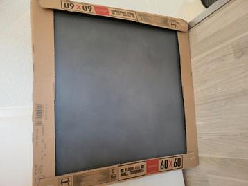 Mirage vloertegels of wandtegels 60x60 9mm antraciet 2 stuks beschikbaar voor biedingen